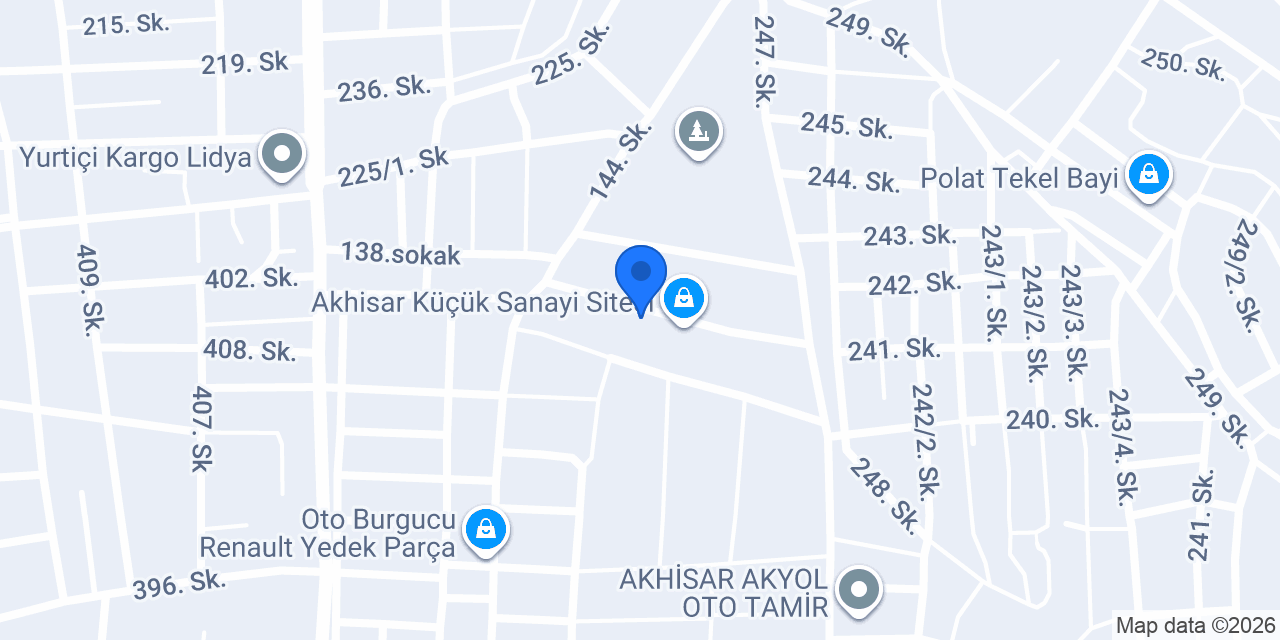 Zorlu Mobilya ve Tasarım konumu