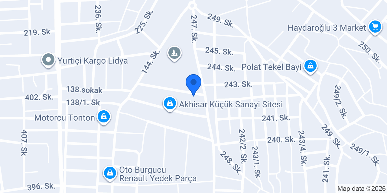 Cihan Tarım Ltd.Şti. konumu