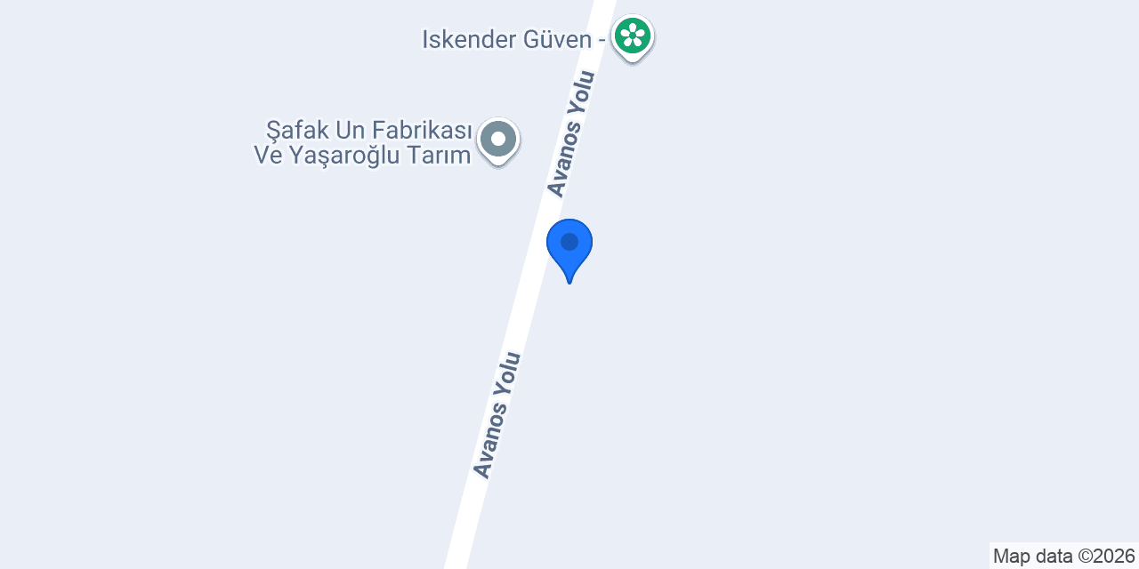 Sevilen Un Fabrikası konumu