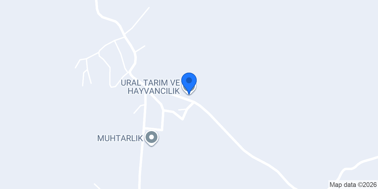 URAL TARIM VE HAYVANCILIK konumu