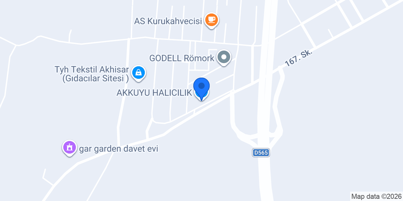 AKKUYU HALICILIK konumu