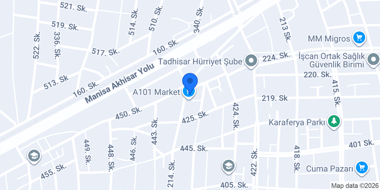 Beşyol Manavı konumu
