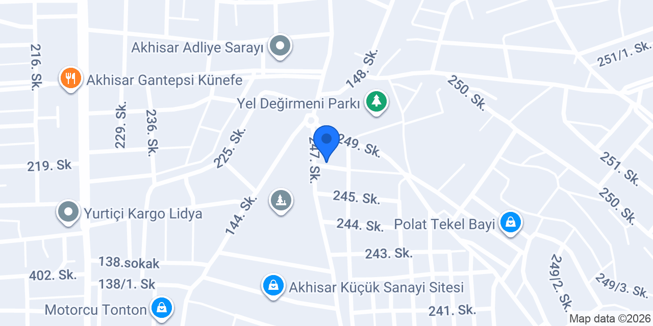 Akhisar Çeşmeci Atlas Isı konumu