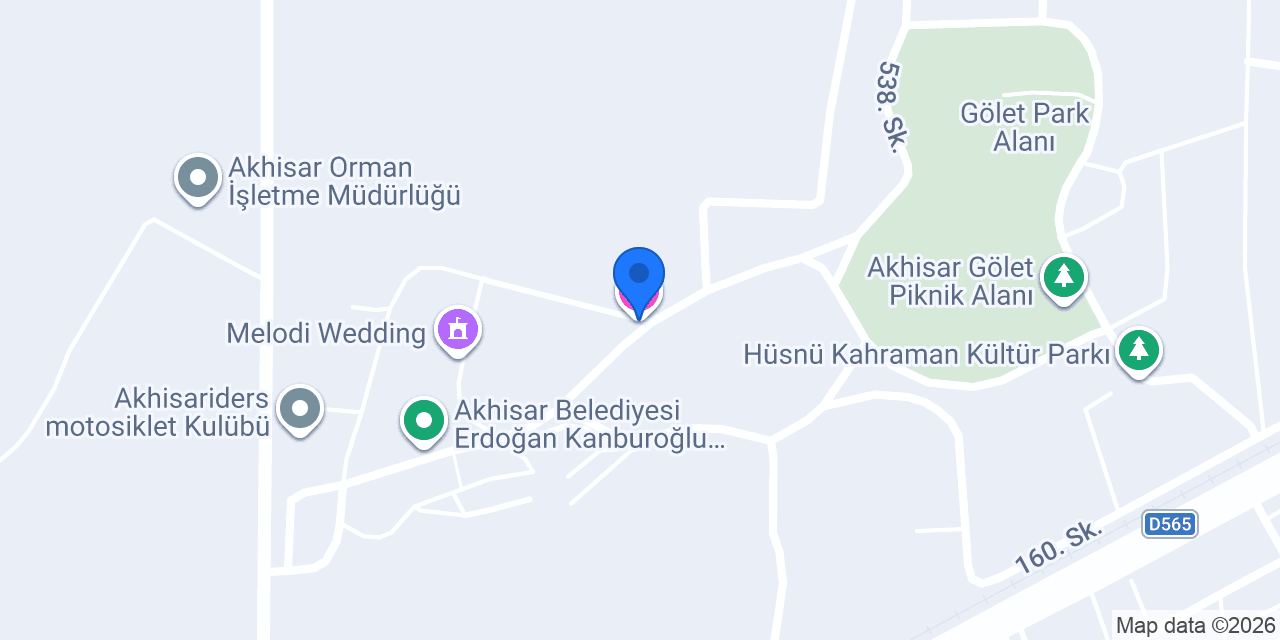 Akhisar Belediyesi Karavan Park Alanı konumu