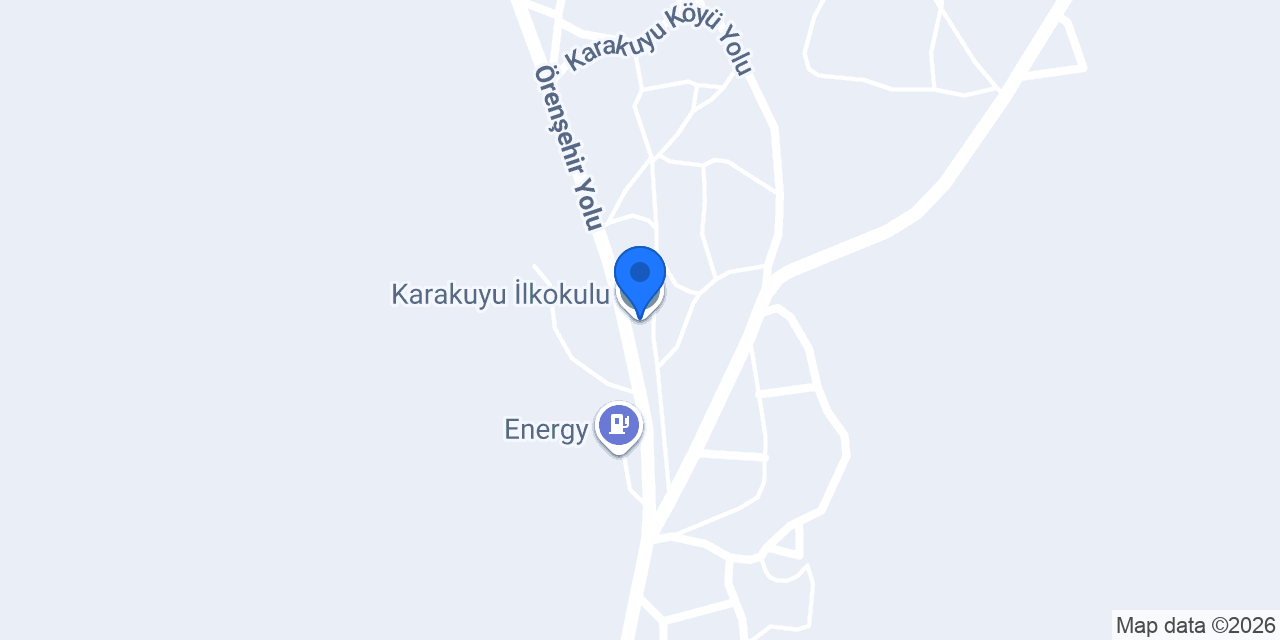 Karakuyu İlkokulu konumu