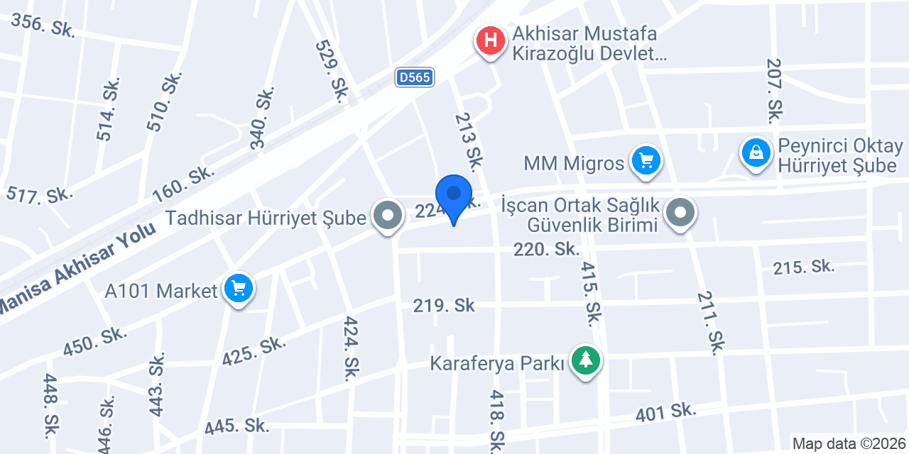 Bilge Veteriner Kliniği konumu