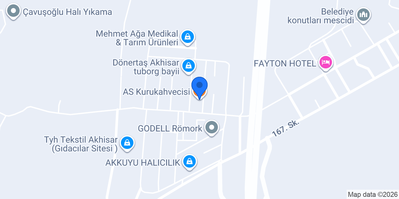 AS Kurukahvecisi konumu