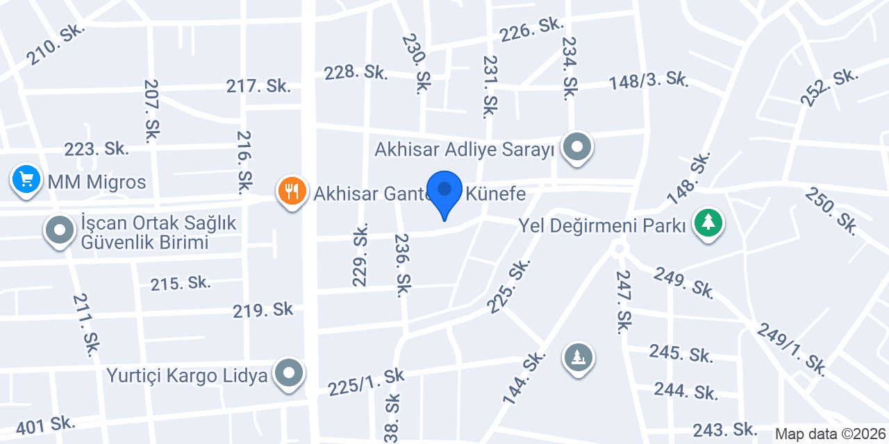 AKHİSAR SES MÜZİK konumu