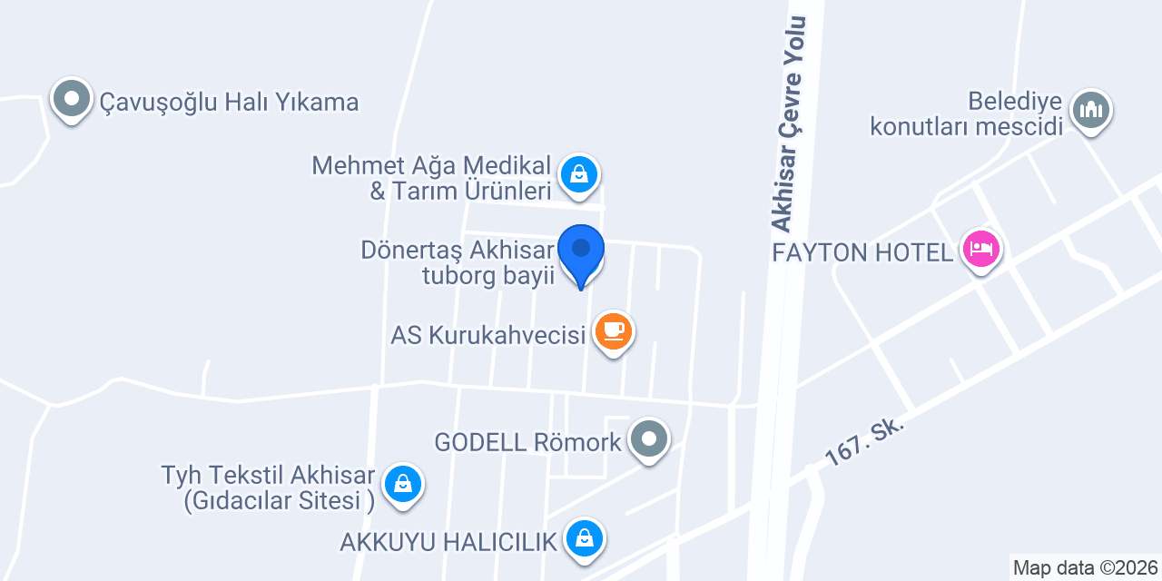 Ser Küp Şeker konumu