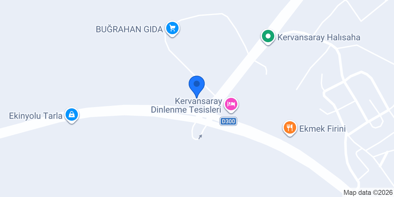 KERVAN HURDACILIK BİNGÖL konumu