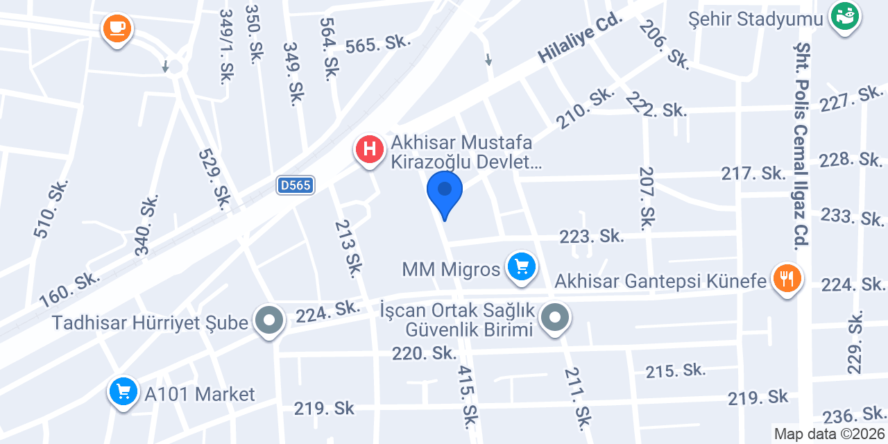 Sağlık Eczanesi konumu