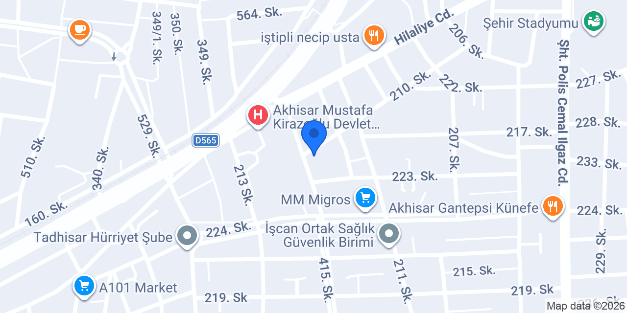 Op. Dr. Atilla Cengiz konumu
