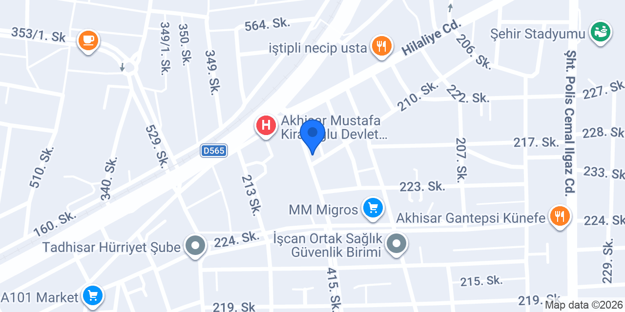 Murat Eczanesi konumu