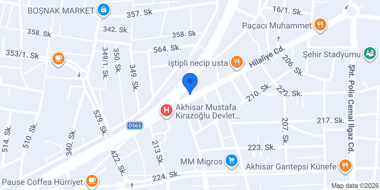 YİĞİT ECZANESİ konumu