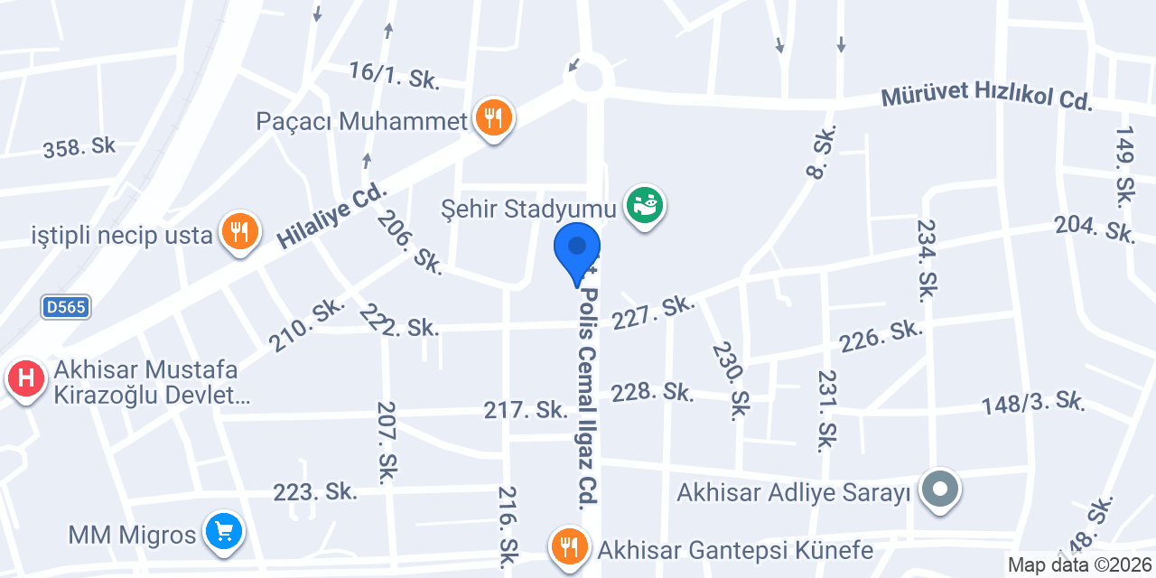 Önlü Oto Kiralama & Mutlu Akü konumu