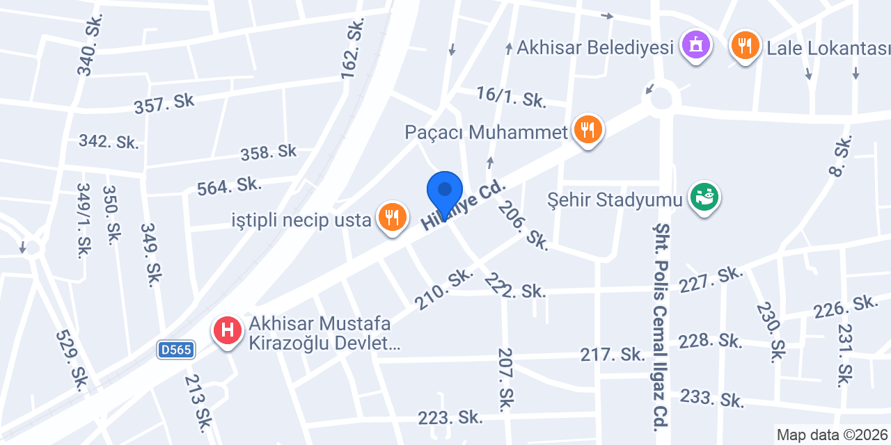 Kasırga Otomotiv konumu