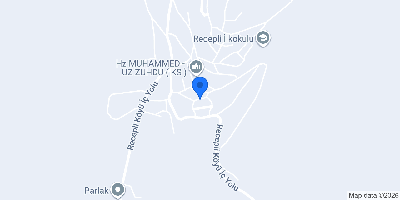 Recepli Köyü Muhtarlığı konumu