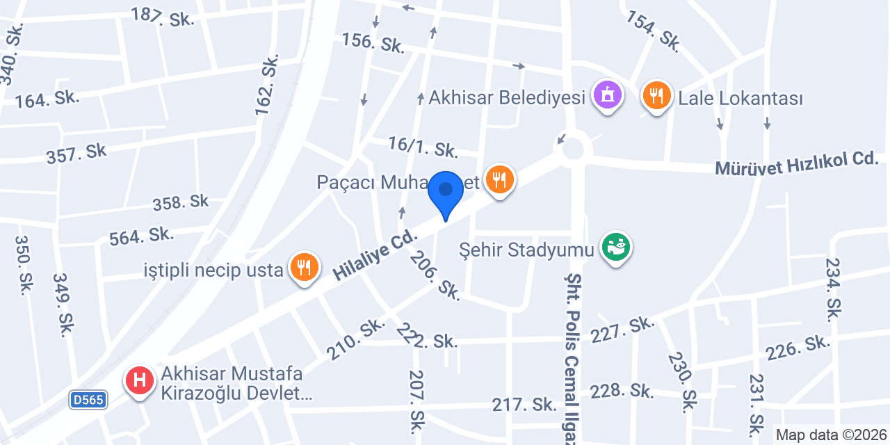 Denizli Cam Balkon Sistemleri konumu
