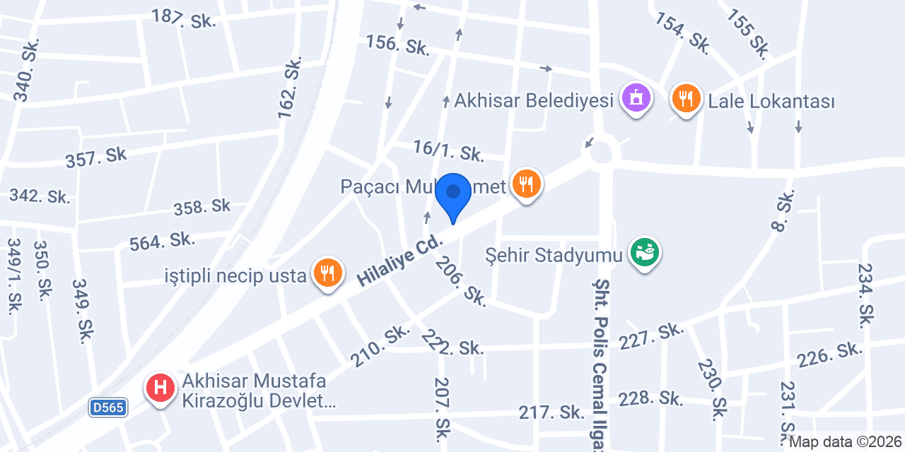 Diş Hekimi Dr. Yaren AÇAN konumu