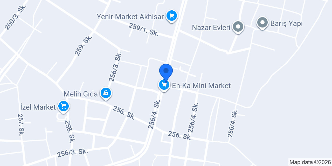 Ahu Yapı Dekorasyon konumu