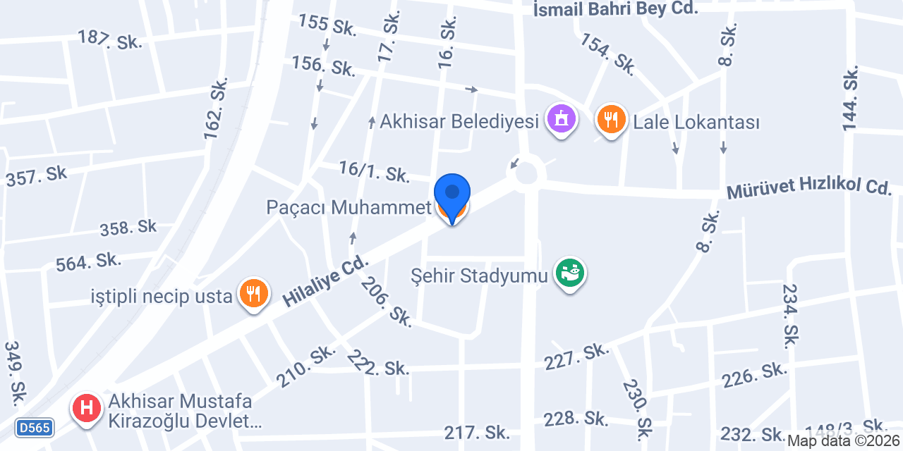 Paçacı Muhammet konumu