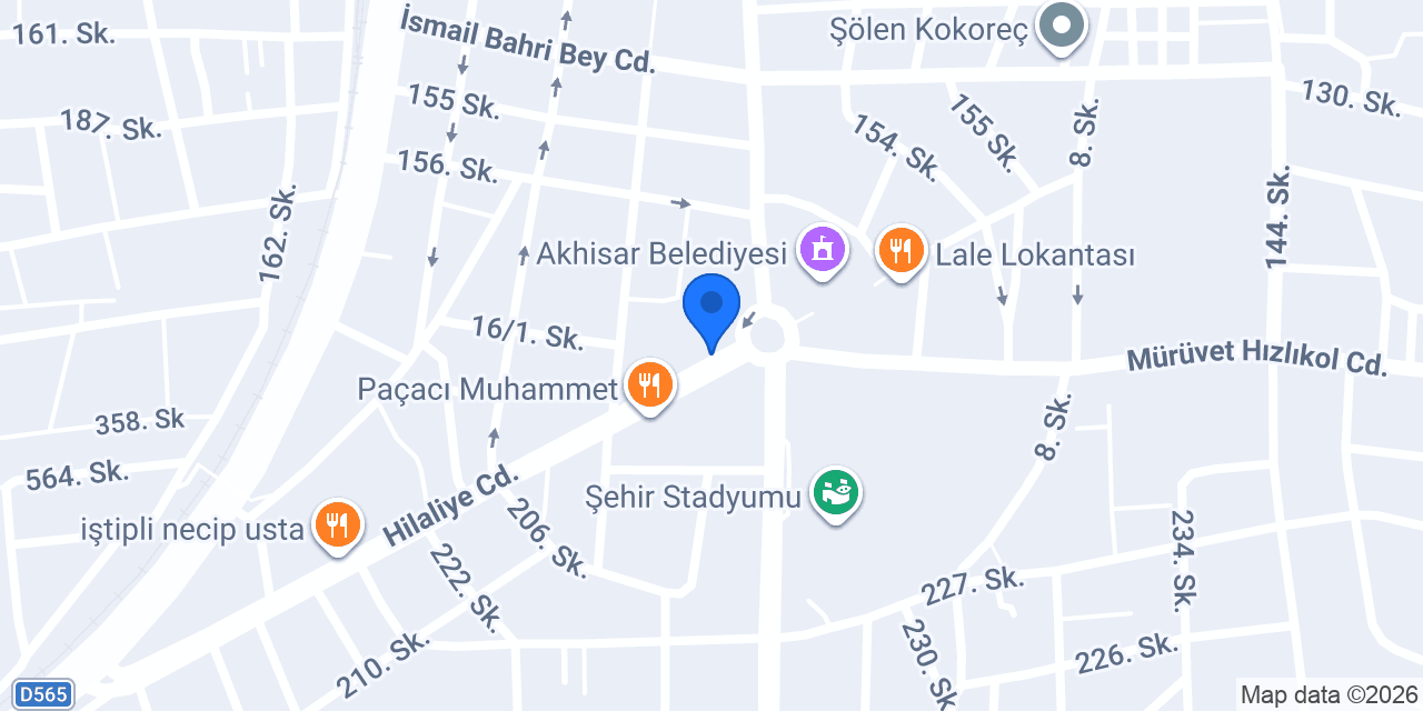 Ege Sıhhi Tesisat konumu
