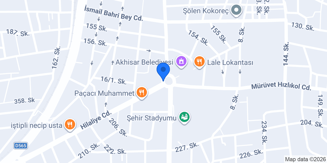 Beyaz Diş konumu