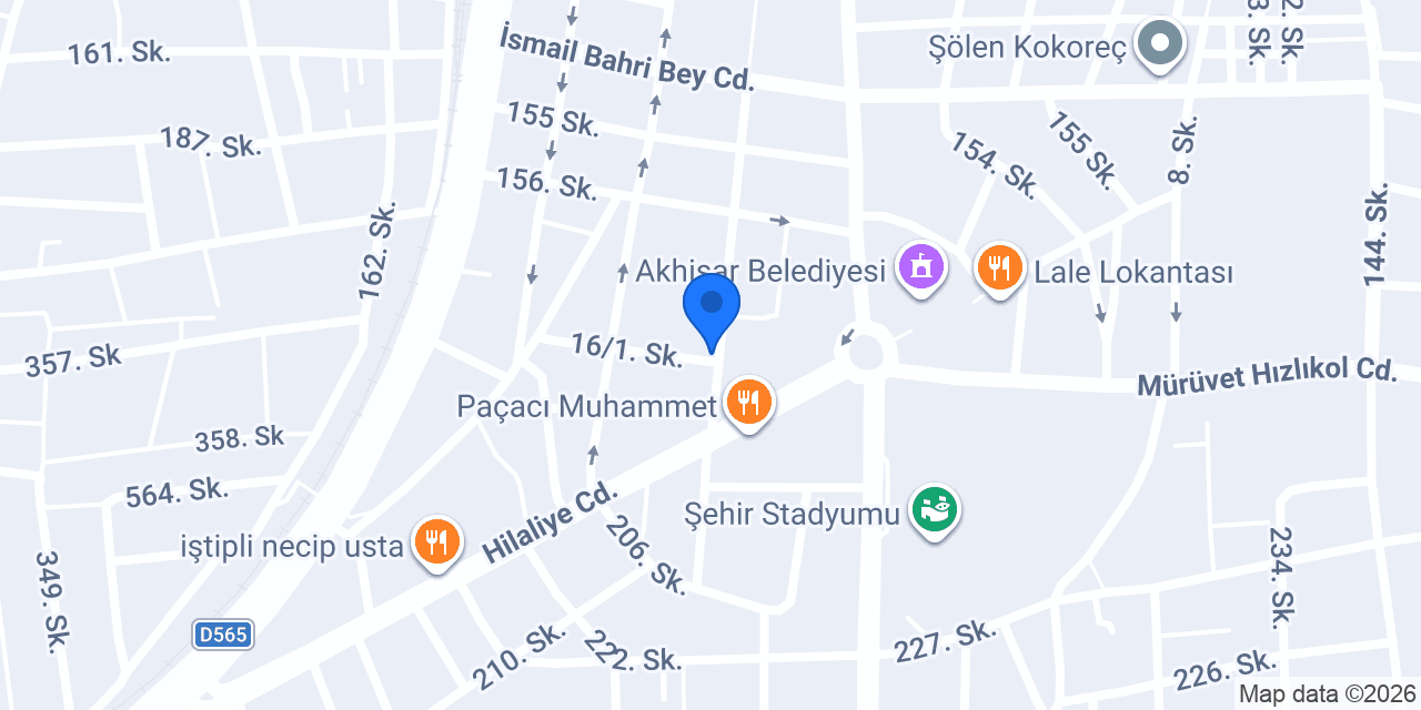 Dilan Atabey Mimarlık konumu