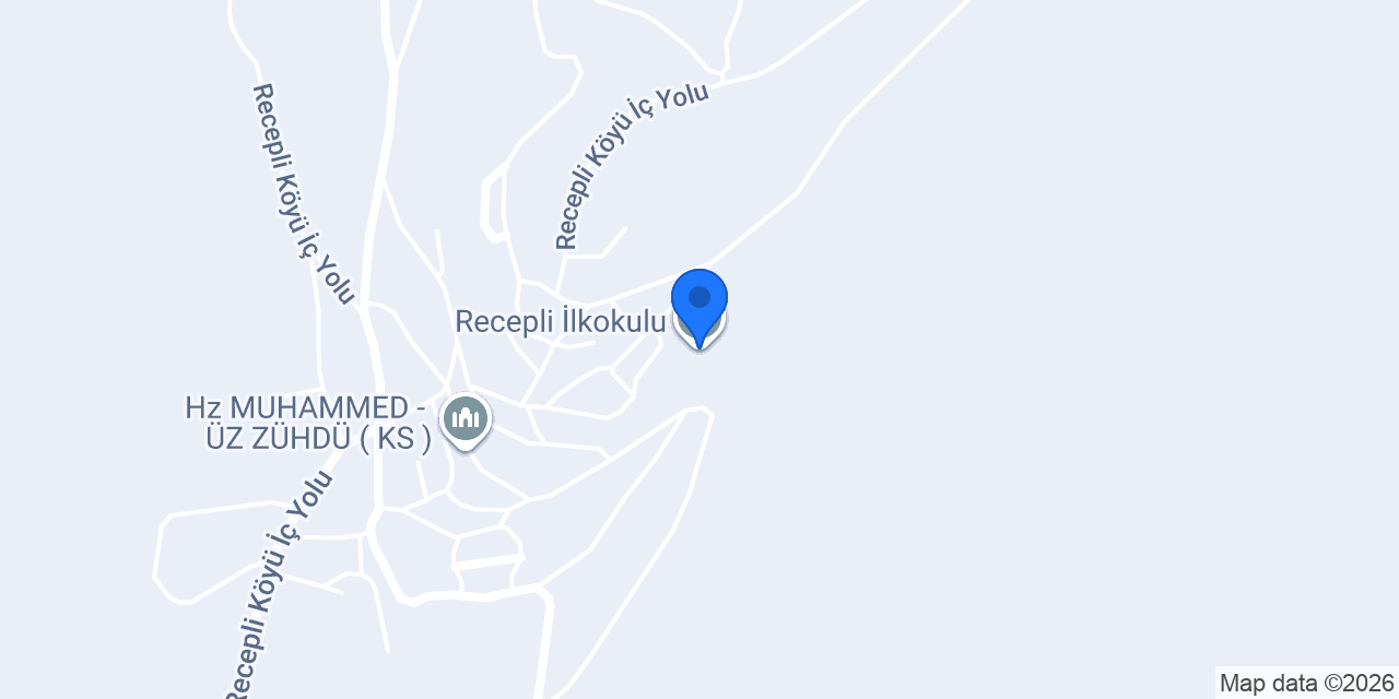 Recepli İlkokulu konumu