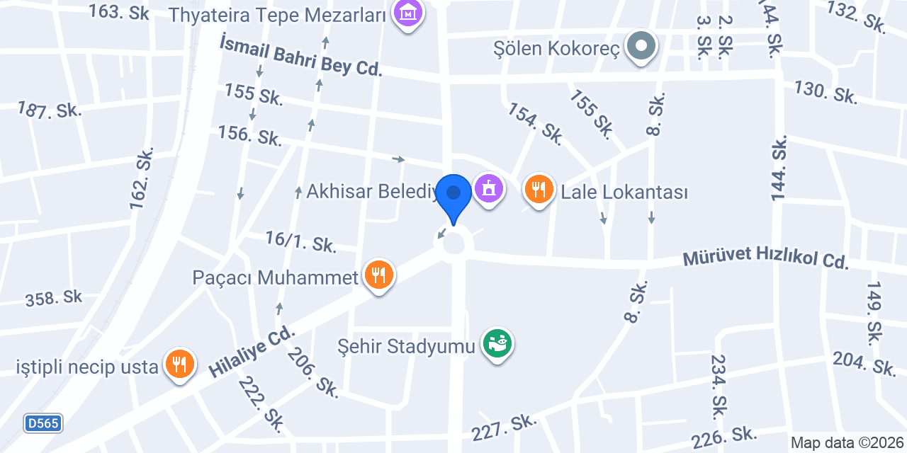 Öz Sarılar Mobilya konumu