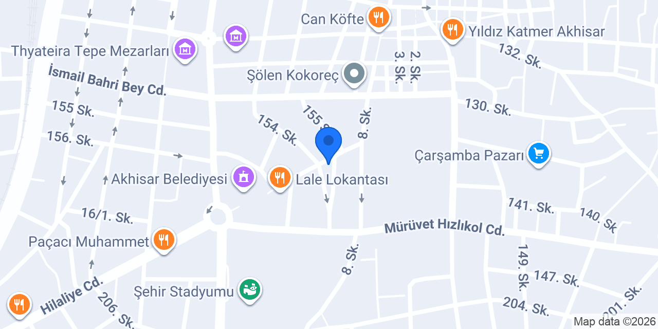Dalgıç Unlu Mamülleri konumu