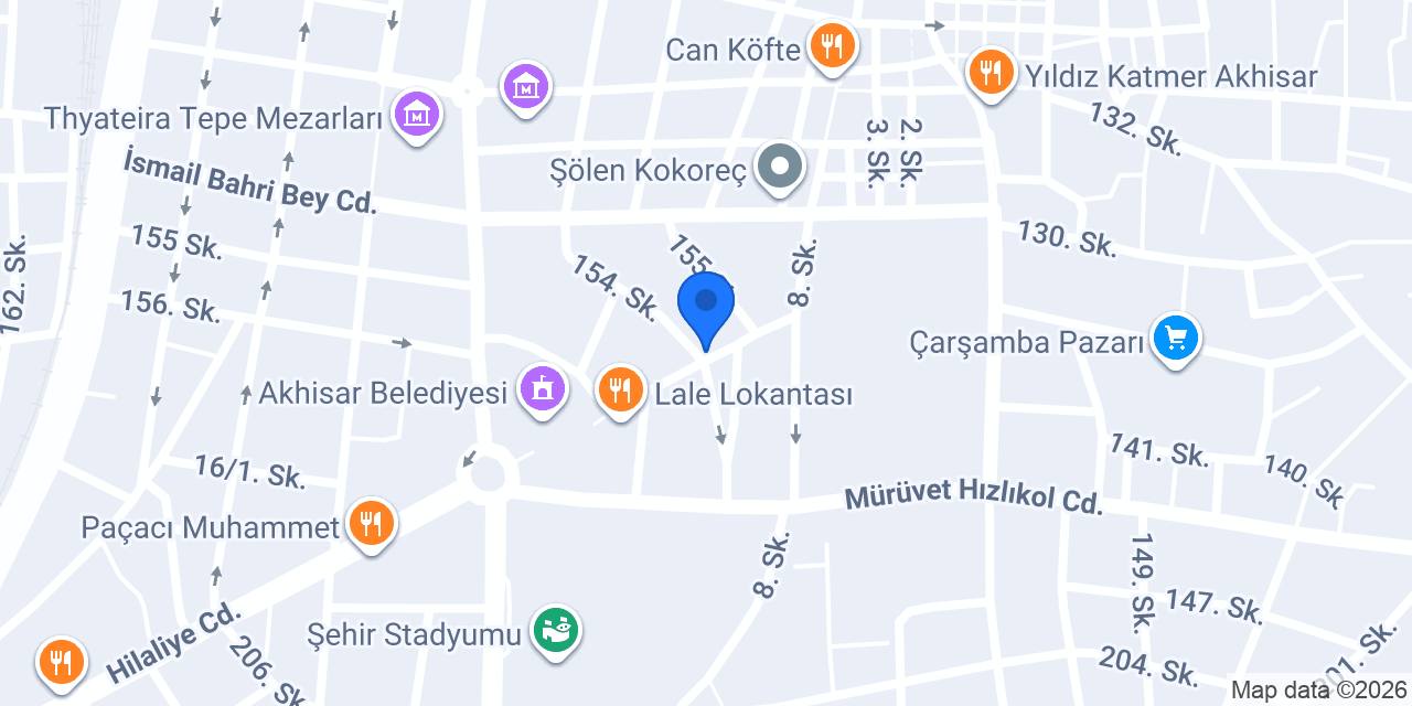 Bilge Eczanesi konumu