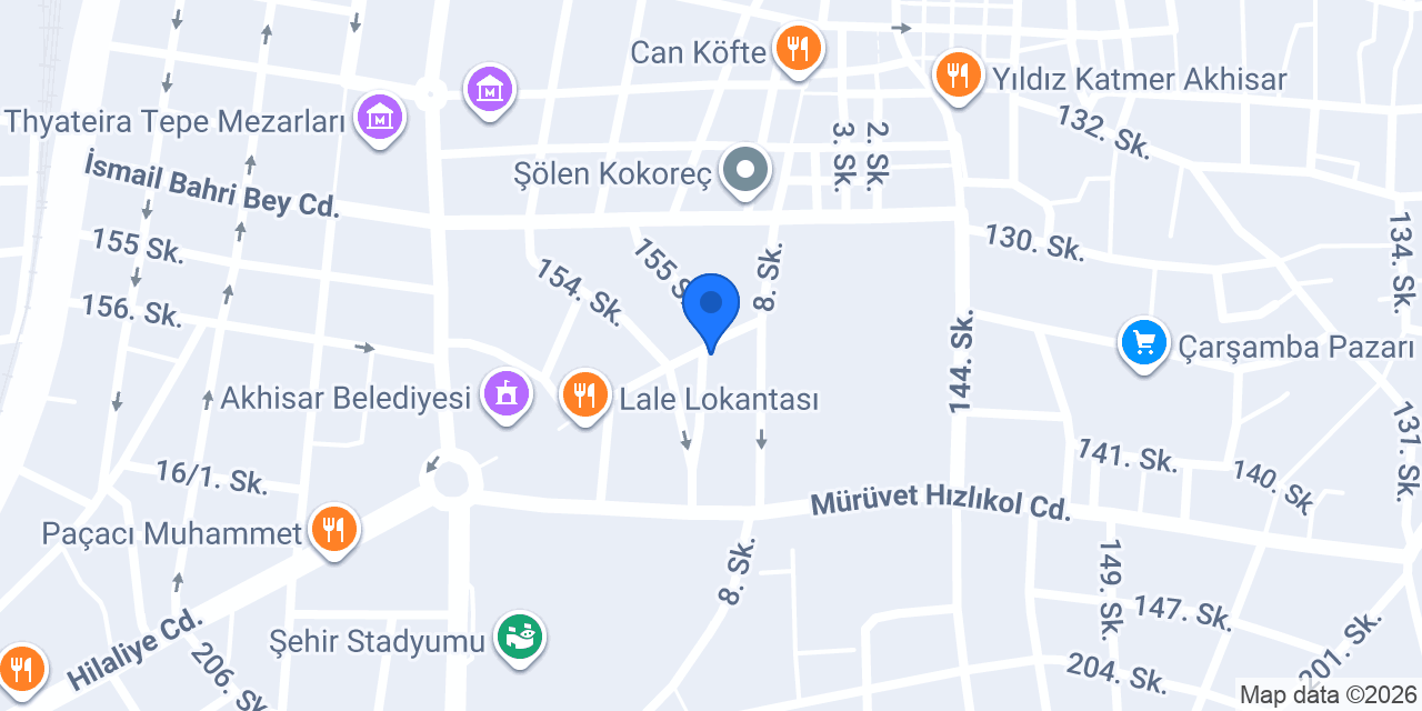 CANDAN ÇAYEVİ konumu