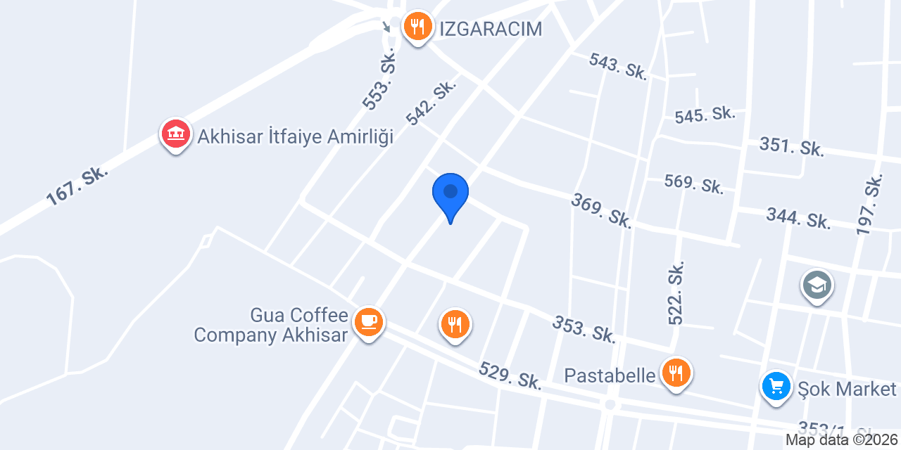 Fizyoterapist İrem Özel Yurtsever konumu