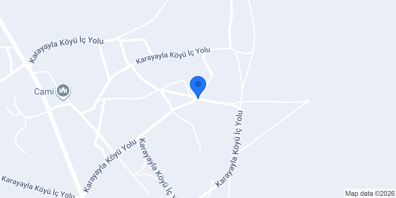 Karayayla Köyü Muhtarlığı konumu
