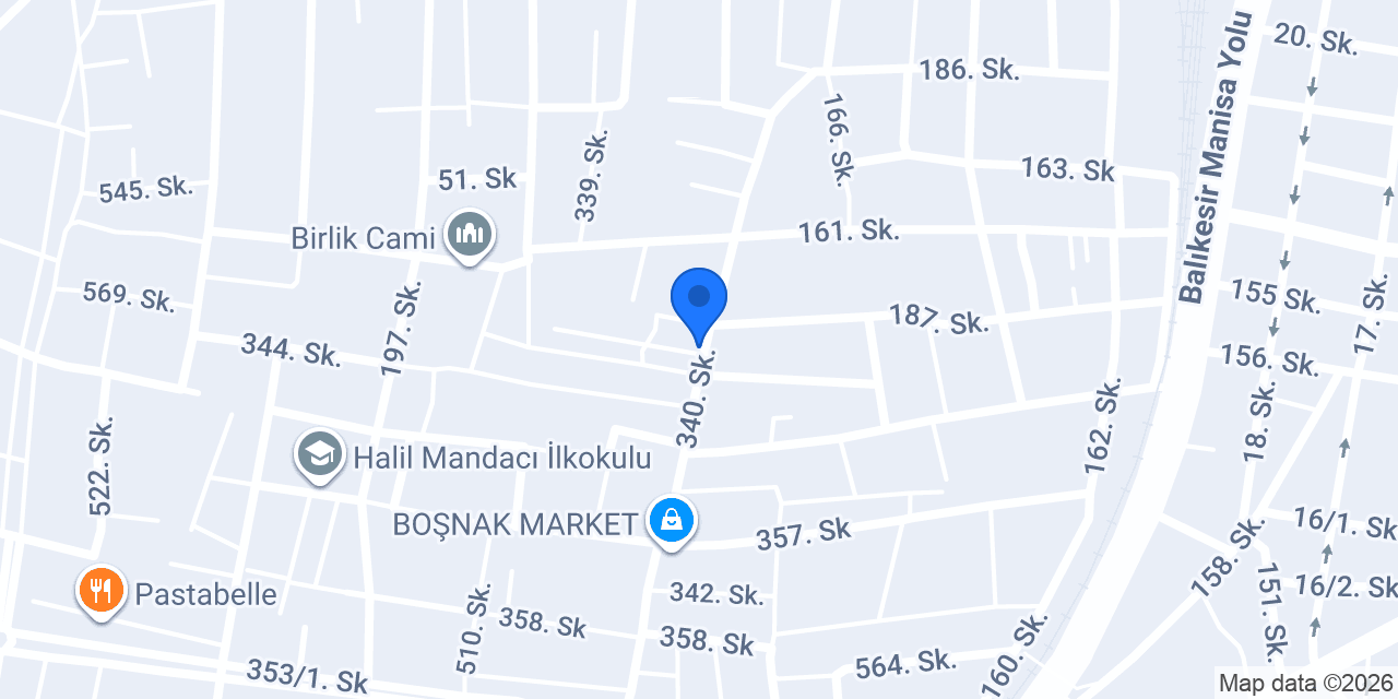 AKHİSAR ÇİÇEK DÜNYASI konumu