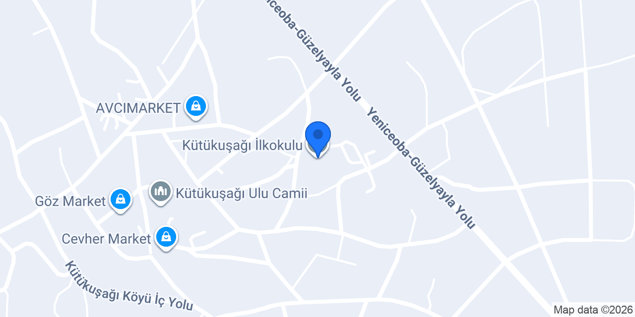 Kütükuşağı İlkokulu konumu