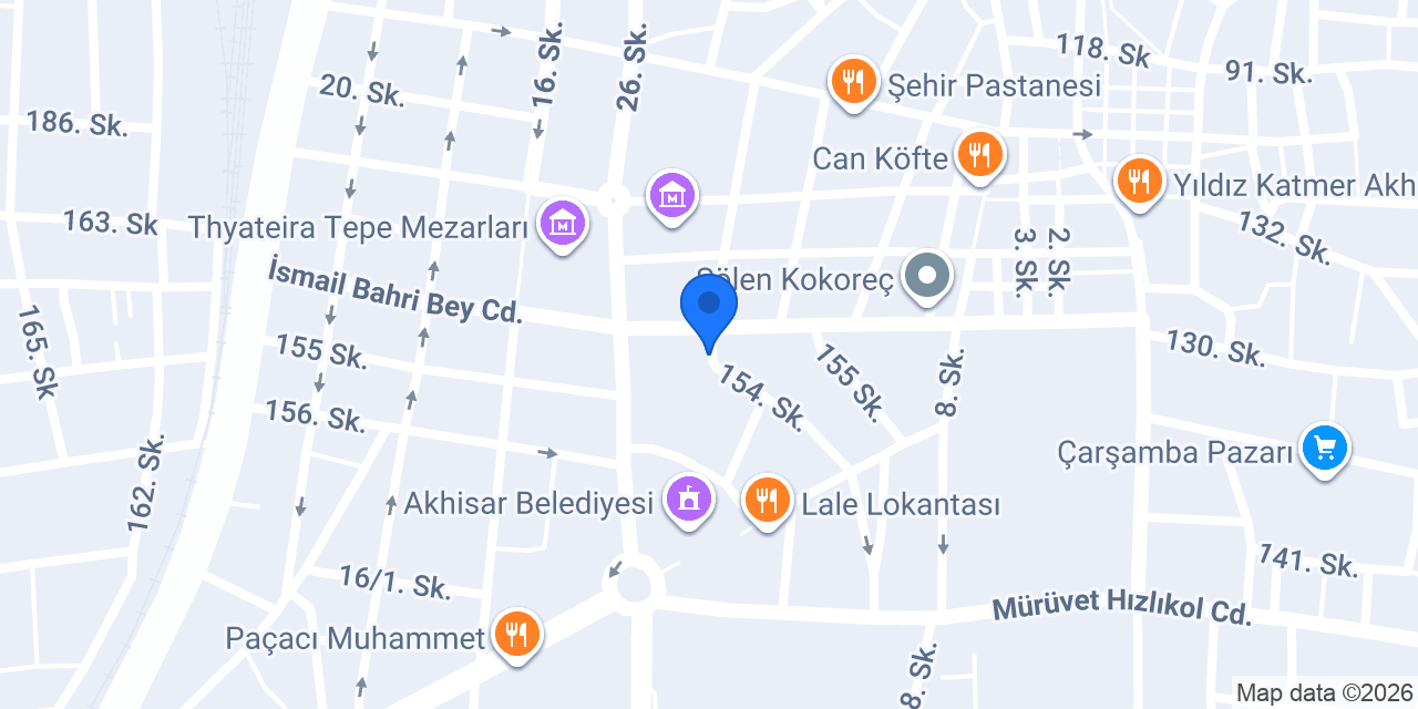 Bambi yatak Akhisar konumu