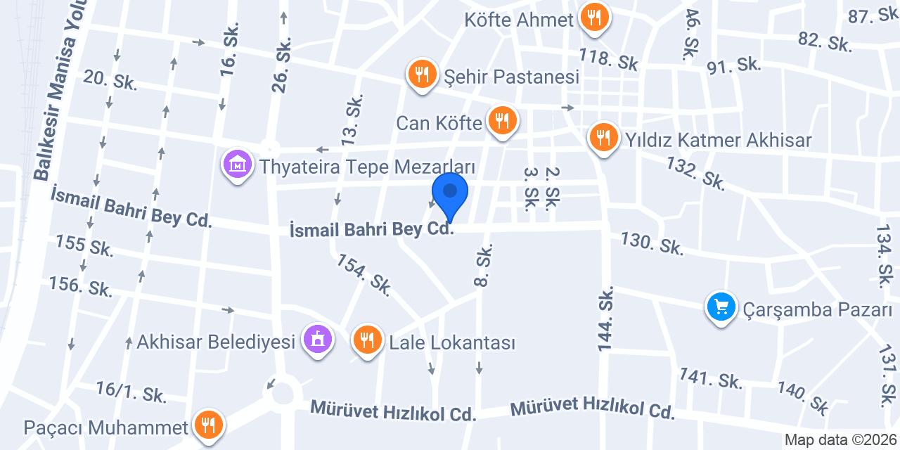 Diş Hekimi Dr. Yüksel Biçer konumu