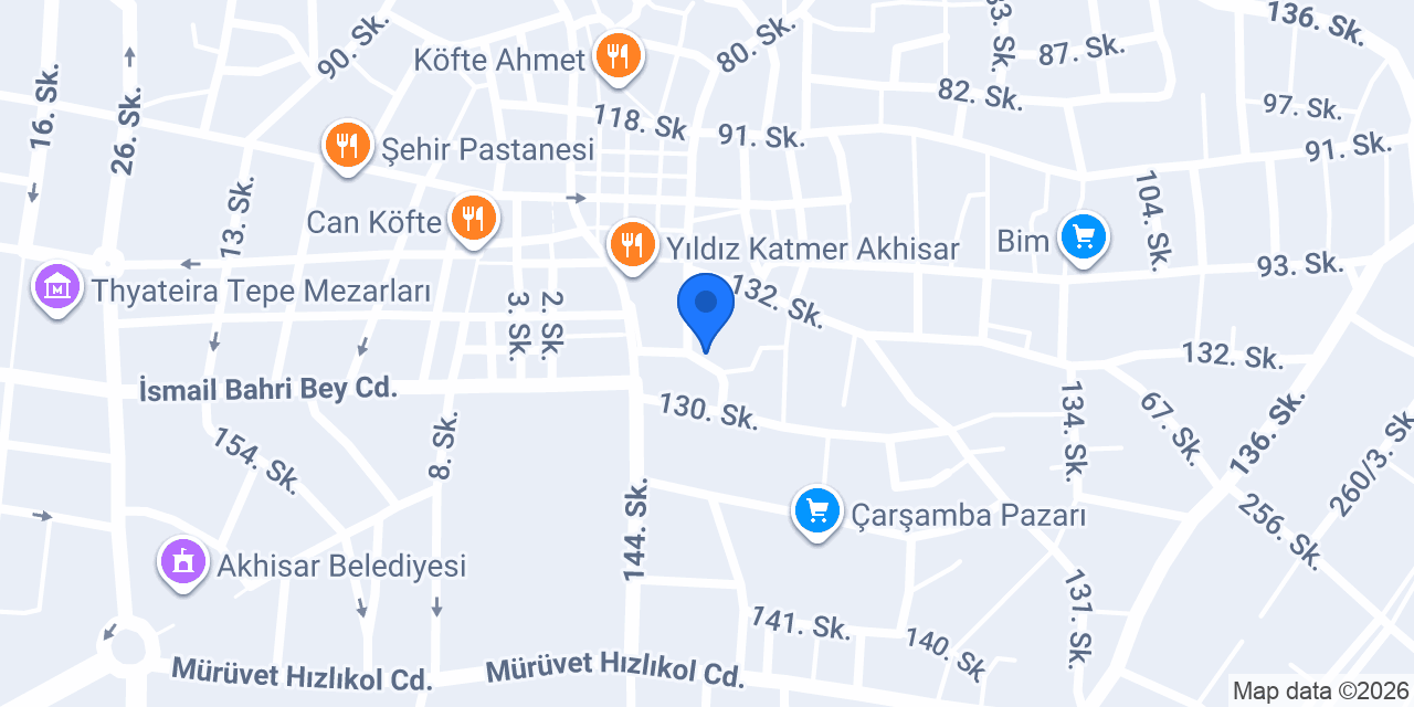 Akdeniz Cafe konumu