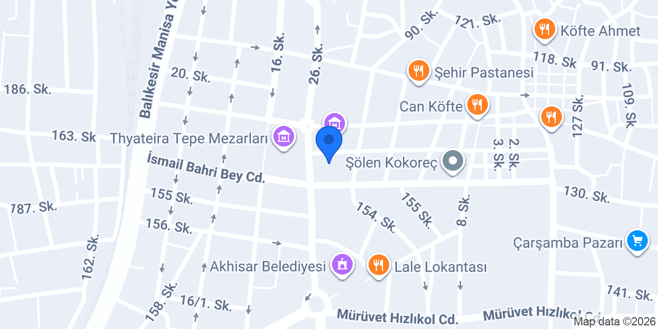 RA Mimarlık konumu