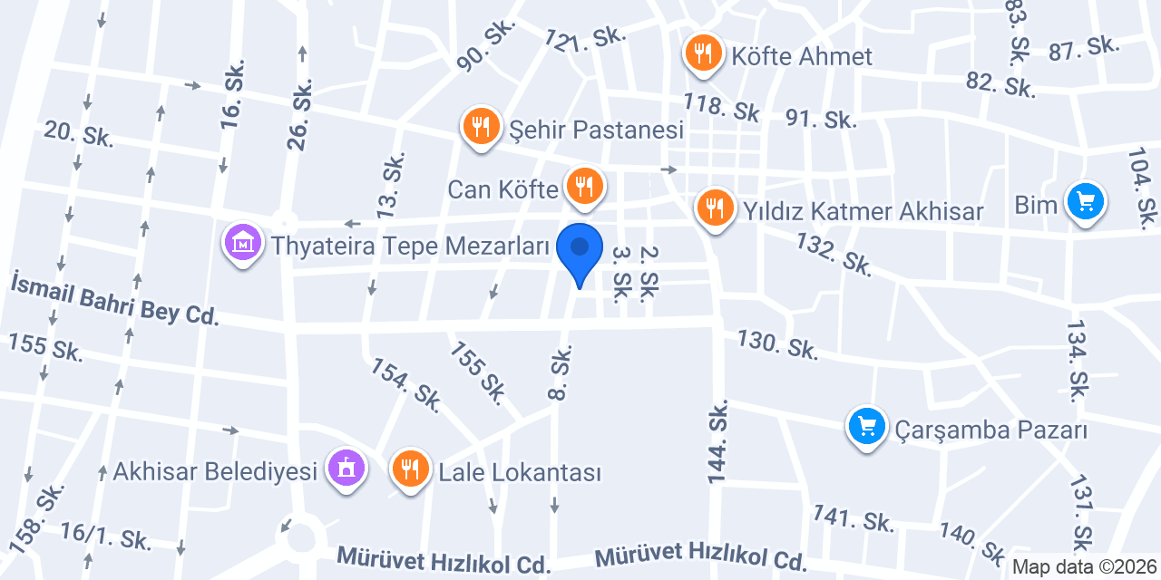 Dincer Meksika Çağ Kebabi konumu