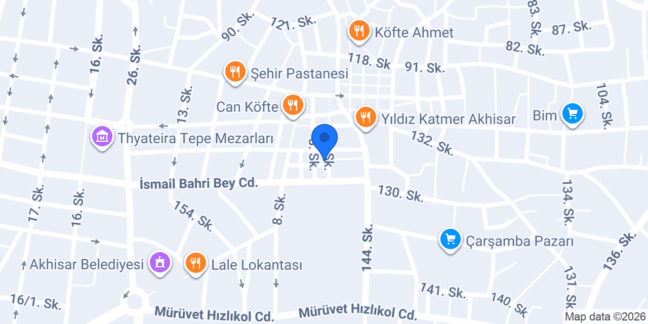 Yaşar BÖYÜK konumu