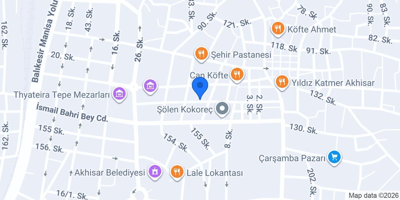 Diş Hekimi Mustafa Çetin konumu