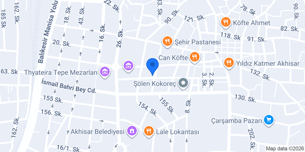 Ceren moda terzi konumu