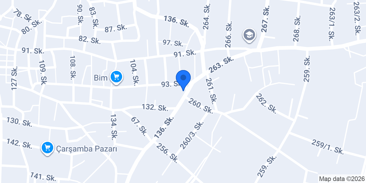 Aktan Matbaa konumu