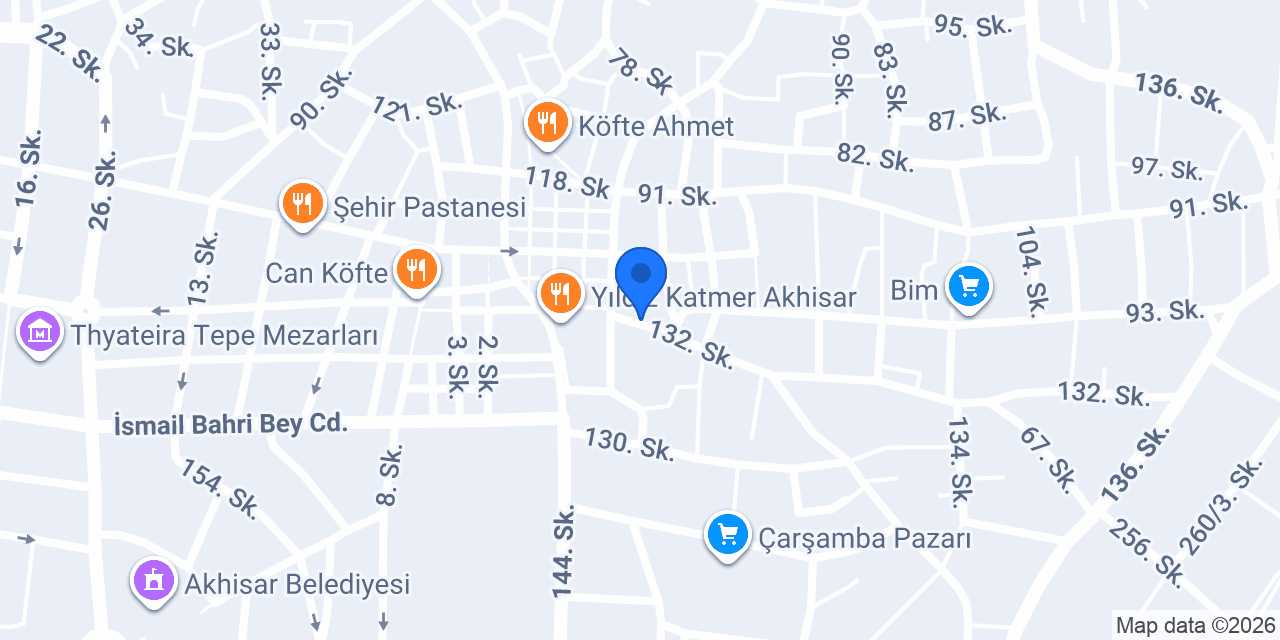 Karakaş İzgara Salonu konumu