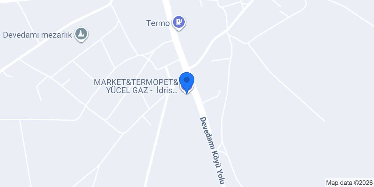 MARKET&TERMOPET& YÜCEL GAZ - İdris Petrol/Market konumu