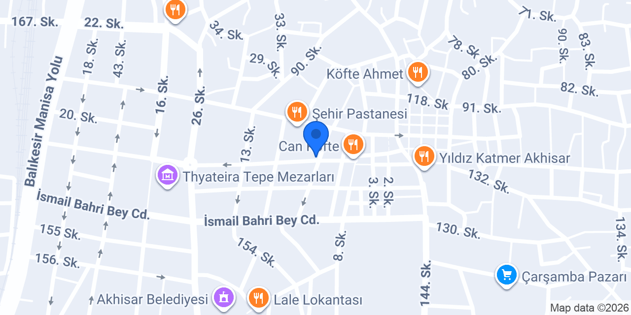 Mytra Coffee & Chocolate Akhisar konumu