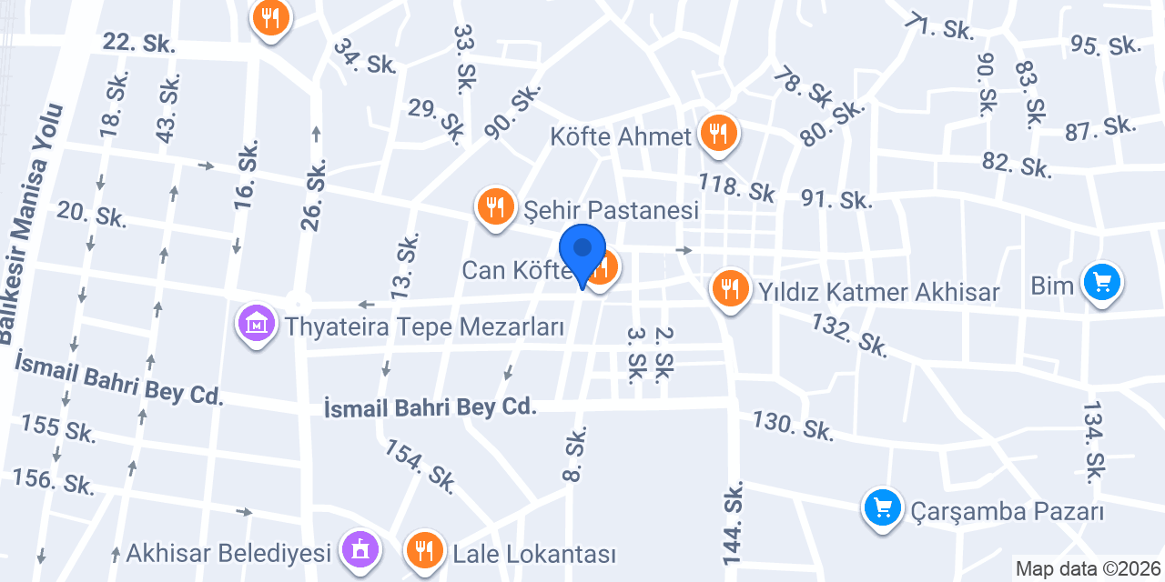 Asmalı kahve konumu